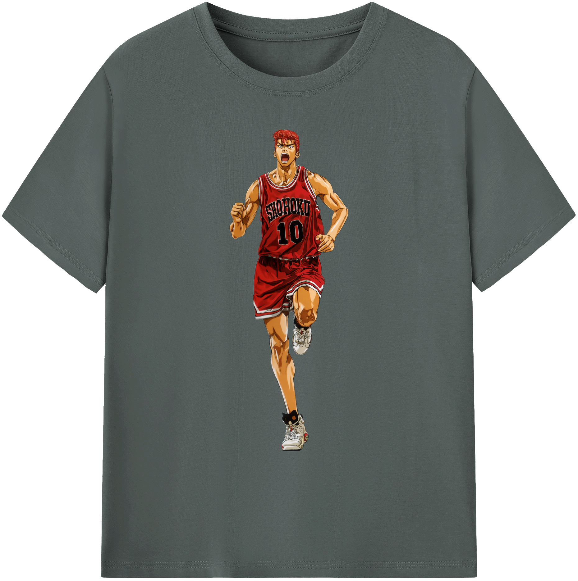 （画像用） SLAM DUNK／スラムダンク 綿100％ メンズ半袖Tシャツ｜肌触りやわらか＆通気性